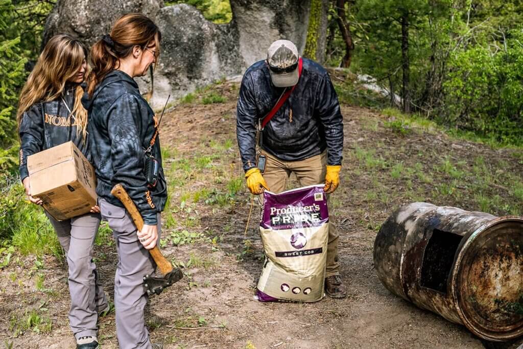 Baiting for Spring Black Bears