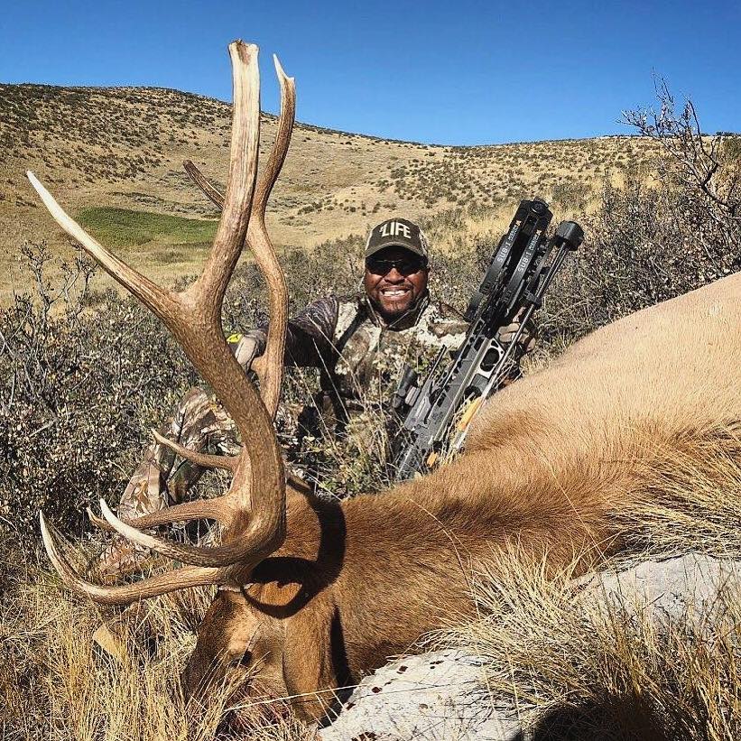 Guided elk hunt in Wyoming